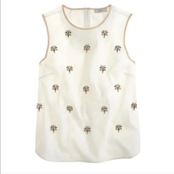 J. Crew Tops - Jcrew embellished top